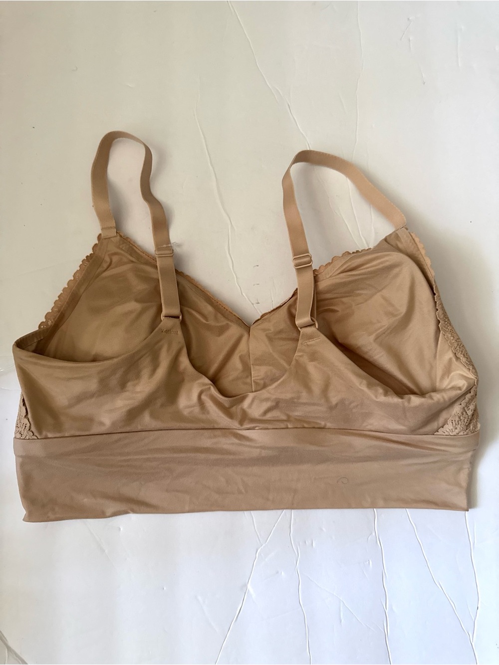 Aerie Sunnie Blossom Lace Padded Triangle Bralette Extra Support Size L (D) - Picture 10 of 13